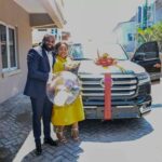 PHOTOS: Mercy Chinwo gets surprise SUV gift from hubby