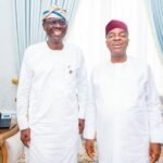 Sanwo-Olu visits Bishop Oyedepo ahead of governorship election