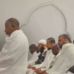 PHOTOS: Bauchi gov leads prayer at Hajj